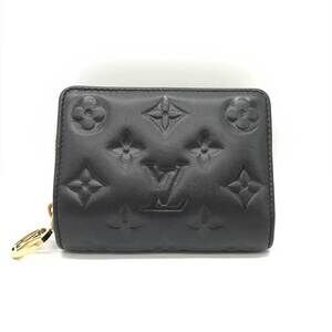 LOUIS VUITTON Black Monogram Wallet